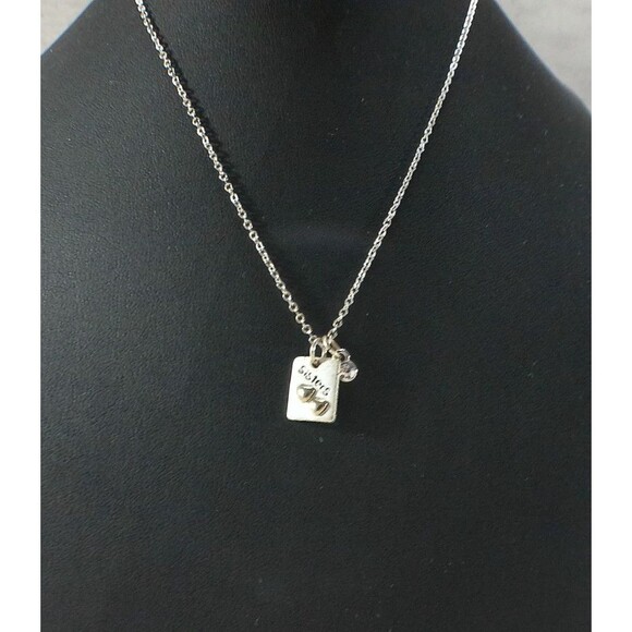 Lot of 5 Necklace Pendant Beaded Locket Siver Tone Gold Tone Tassel Sisters Flag - Picture 7 of 7